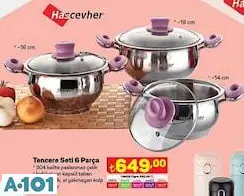 HASCEVHER TENCERE SETİ HASCEVHER TENCERE SETİ